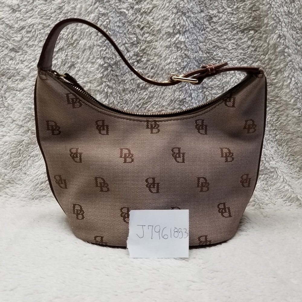Dooney & Bourke Small Signature Bucket Hobo